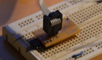 Straddling breakout on breadboard.JPG